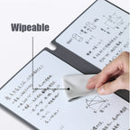 Notebook with Pen Erasing Cloth Set